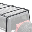 Load image into Gallery viewer, Smittybilt S/B77717 SRC Roof Rack JLU 4DR - Back View