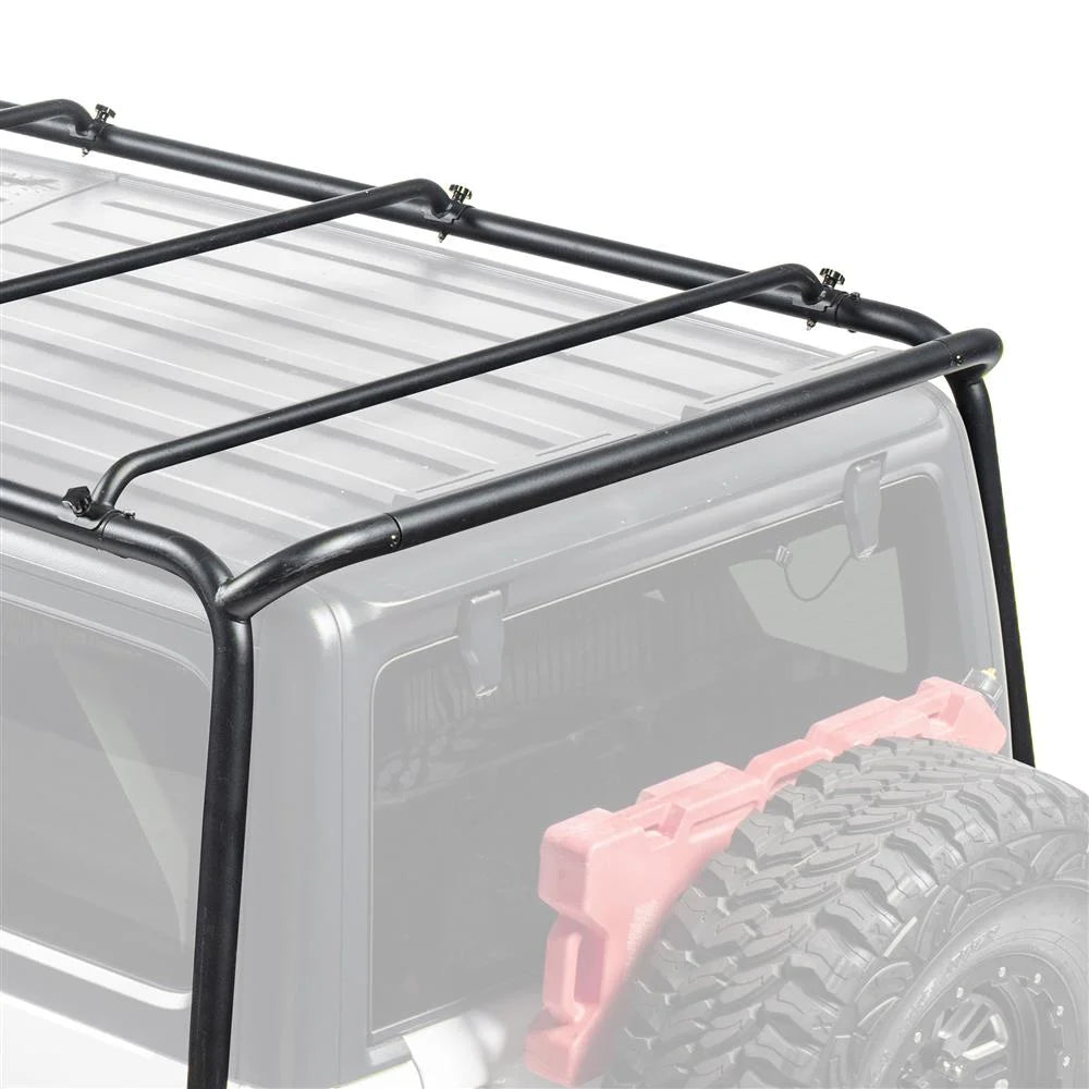 Smittybilt S/B77717 SRC Roof Rack JLU 4DR - Back View