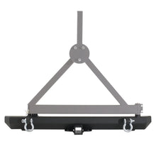 Load image into Gallery viewer, Smittybilt SRC Classic Rear Bumper w/ D-Ring Mounts - Bumper Only (87-06 YJ/TJ/LJ) 76651D-01
