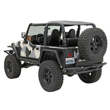 Load image into Gallery viewer, Smittybilt SRC Rear Bumper w/ Hitch - Bumper Only fits 1987-2006 Jeep Wrangler YJ / LJ / Tj - Back View