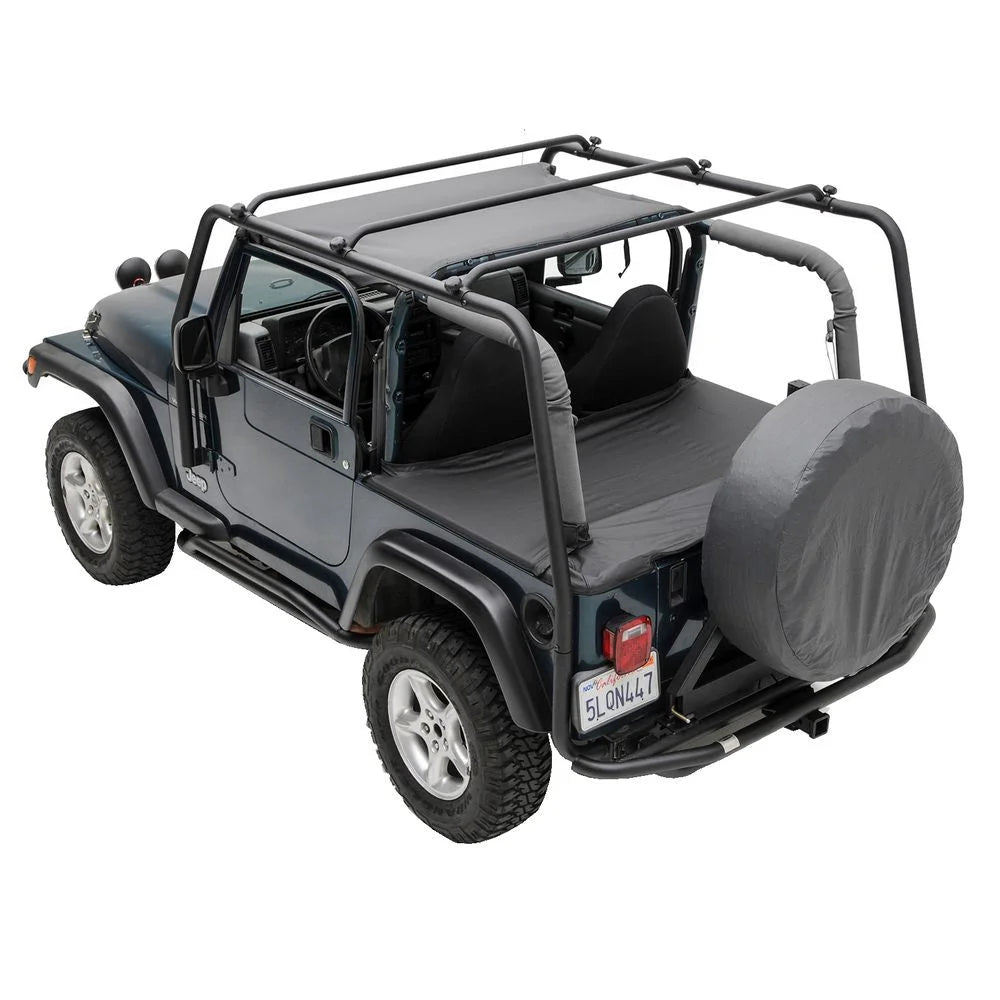 Smittybilt SRC Roof Rack - Textured Black (97-06 TJ) 76713