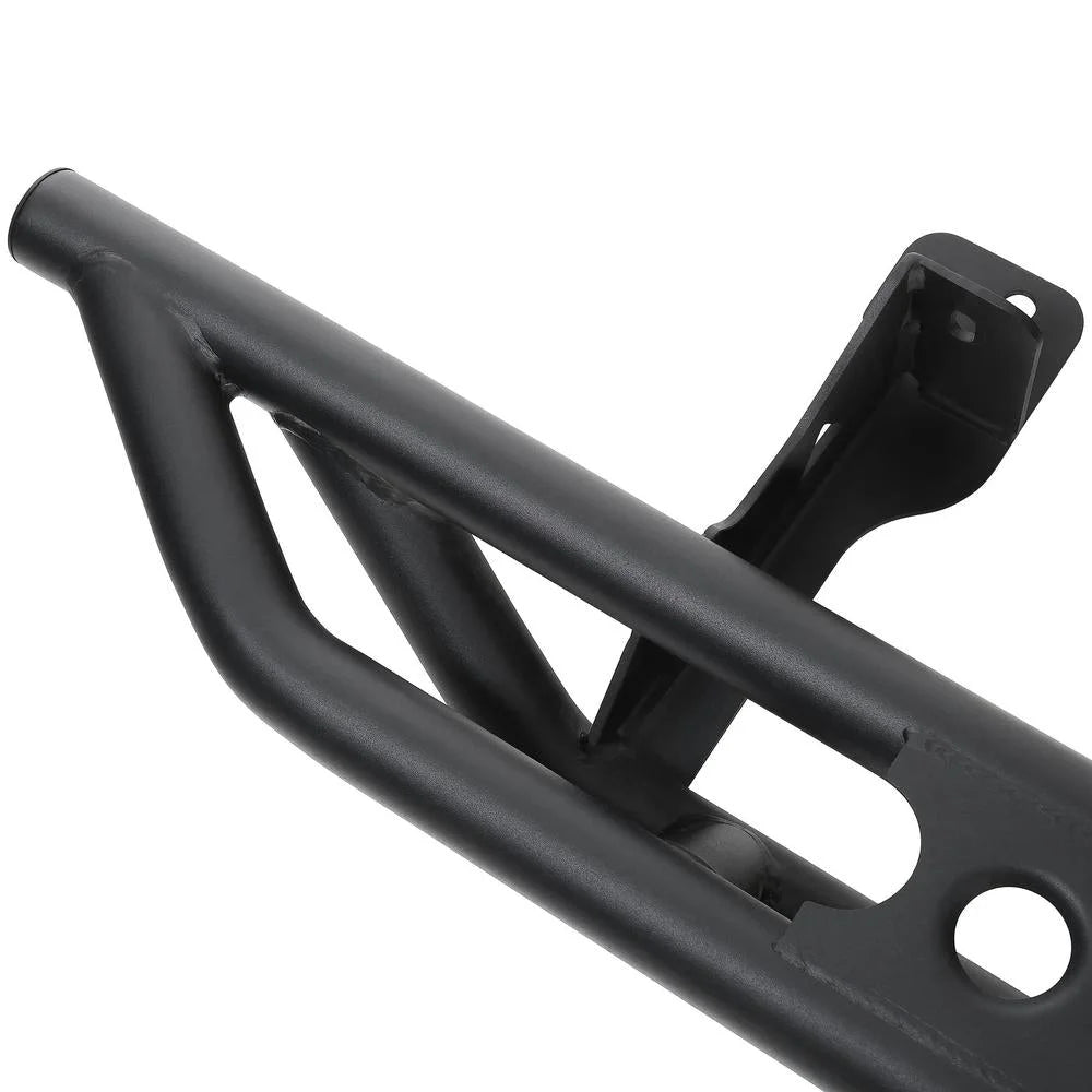 Smittybilt SRC Side Armor w/ Step - Textured Black (18+ JLU) 77634 - Installation View
