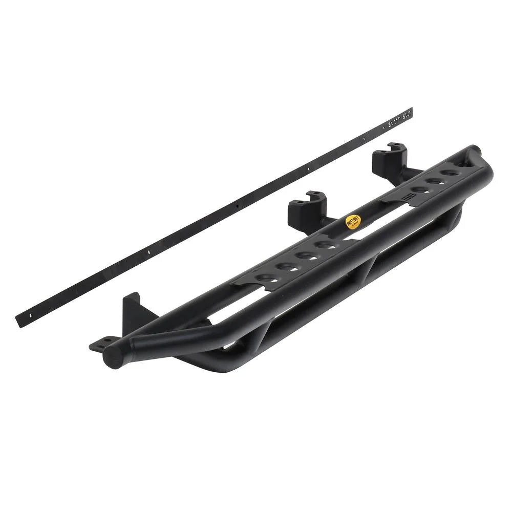 Smittybilt SRC Side Armor w/ Step - Textured Black (18+ JLU) 77634 - Additional View 11