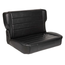 Load image into Gallery viewer, Smittybilt Seat - Rear - Fold &amp; Tumble - Vinyl Black fits 1976-1986 Jeep CJ7 / 1987-1995 Jeep Wrangler - Main Product View