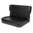 Load image into Gallery viewer, Smittybilt Seat - Rear - Fold &amp; Tumble - Vinyl Black fits 1976-1986 Jeep CJ7 / 1987-1995 Jeep Wrangler - Back View