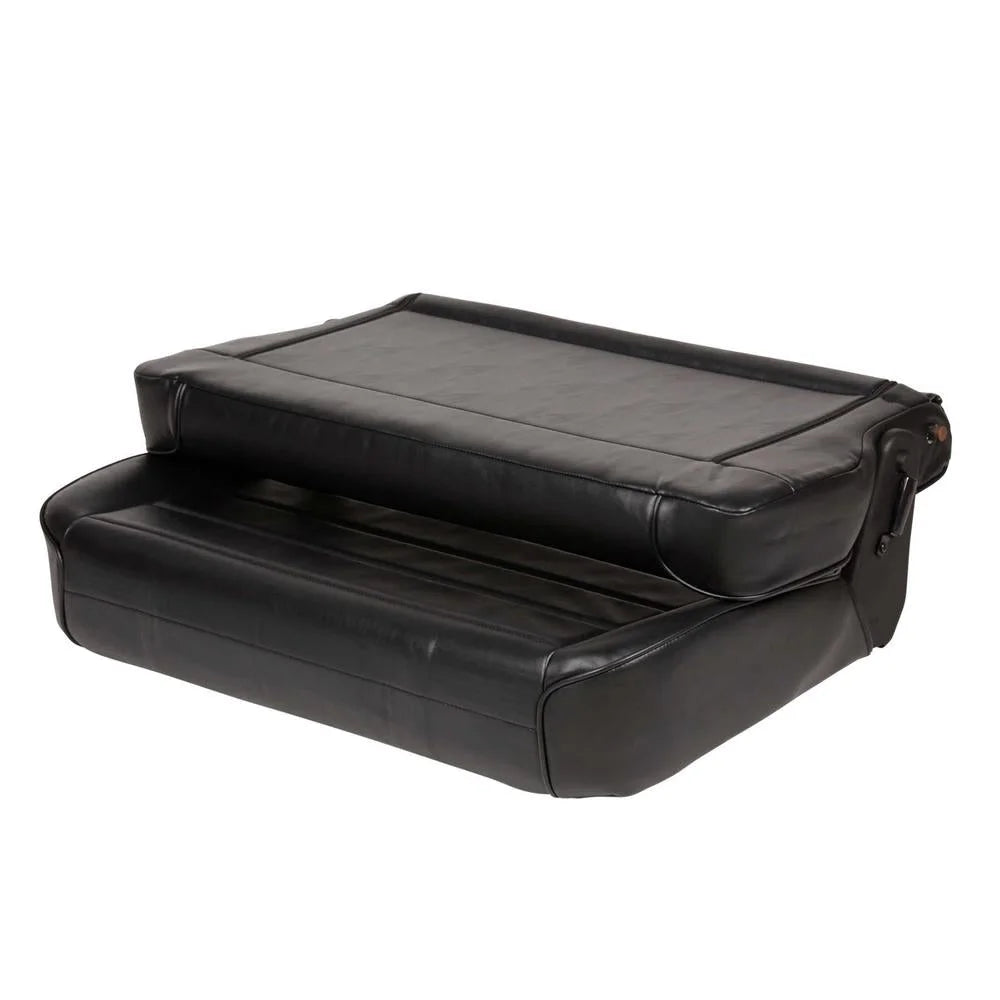 Smittybilt Seat - Rear - Fold & Tumble - Vinyl Black fits 1976-1986 Jeep CJ7 / 1987-1995 Jeep Wrangler - Additional View 5