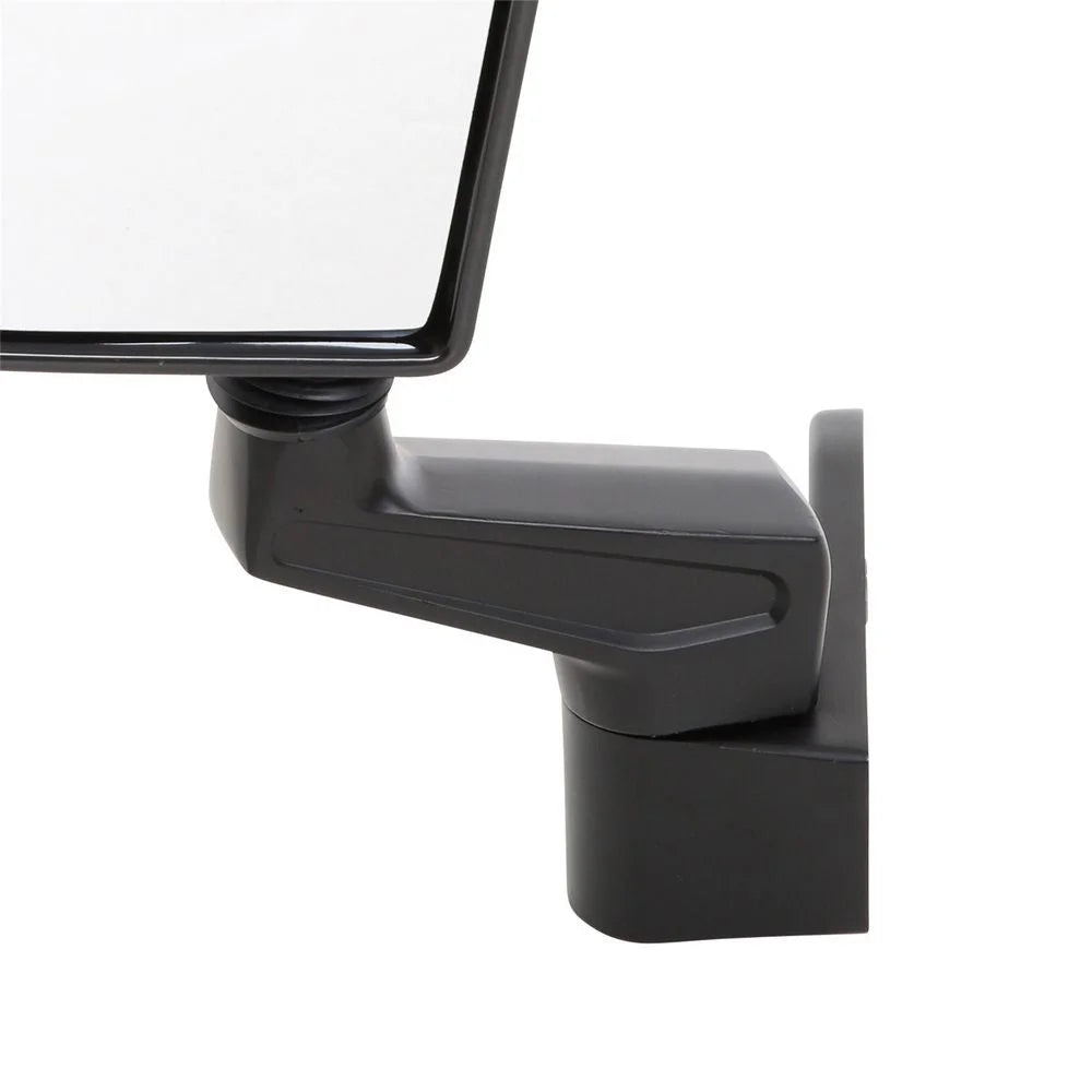Smittybilt Smittybilt Half Door Side Mirrors - Black 7694 - Back View
