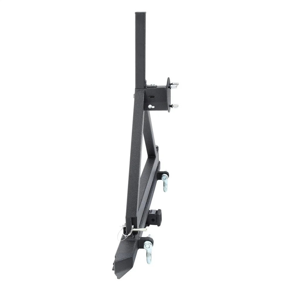 Smittybilt Smittybilt SRC Classic Rear Bumper W/ D-Rings, Hitch & Tire Carrier - 76651D 76651D - Side View