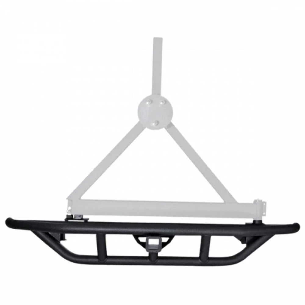 Smittybilt Smittybilt SRC Rear Bumper W/Tire Carrier - Black Textured 76621 76621 - Main Product View