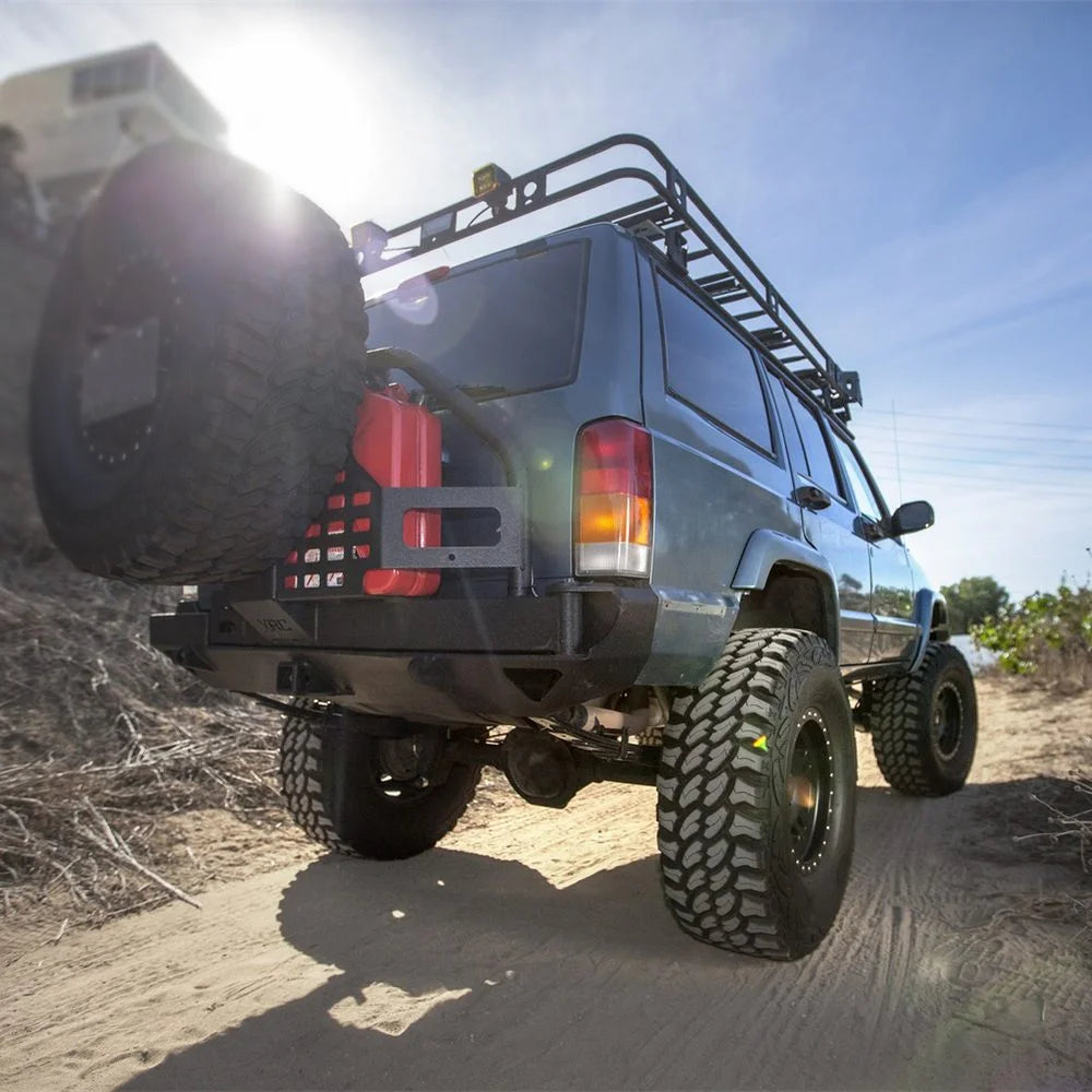 Smittybilt Smittybilt XRC Rear Bumper W/Hitch & Tire Carrier - Black Textured 76851 76851 - Additional View 5