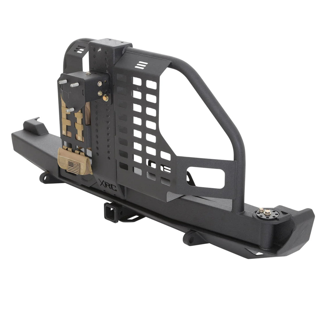 Smittybilt Smittybilt XRC Rear Bumper W/Hitch & Tire Carrier - Black Textured 76851 76851 - Additional View 6