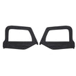 Load image into Gallery viewer, Smittybilt Soft Top Upper Door Skin Pair - Black Diamond fits 1997-2006 Jeep Wrangler Tj