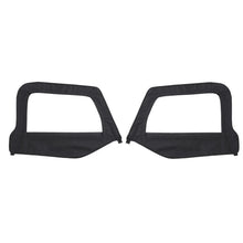 Load image into Gallery viewer, Smittybilt Soft Top Upper Door Skin Pair - Black Diamond fits 1997-2006 Jeep Wrangler Tj