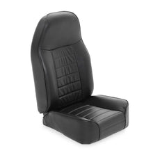 Load image into Gallery viewer, Smittybilt Standard Bucket Front Seat – Vinyl Black fits 1976-1986 Jeep CJ7 - Main Product View