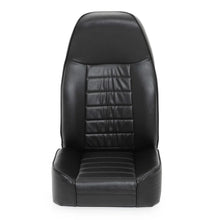 Load image into Gallery viewer, Smittybilt Standard Bucket Front Seat – Vinyl Black fits 1976-1986 Jeep CJ7 - Back View