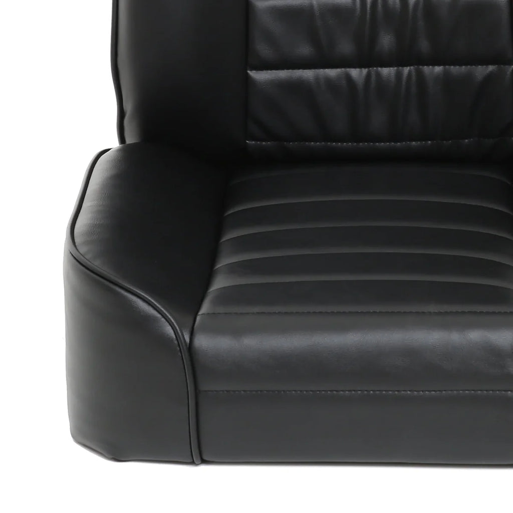 Smittybilt Standard Bucket Front Seat – Vinyl Black fits 1976-1986 Jeep CJ7 - Additional View 6
