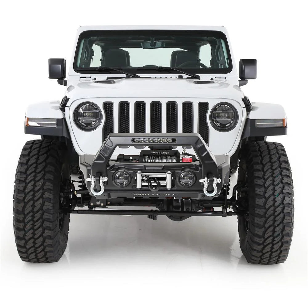 Smittybilt Stryker Front Bumper (Center Section Only) 76730 fits 2007-2026 Jeep Gladiator / Wrangler JK / JL / Jt - Instal...
