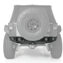 Load image into Gallery viewer, Smittybilt Stryker Rear Bumper - Textured Black fits 2007-2018 Jeep Wrangler JK / JKU