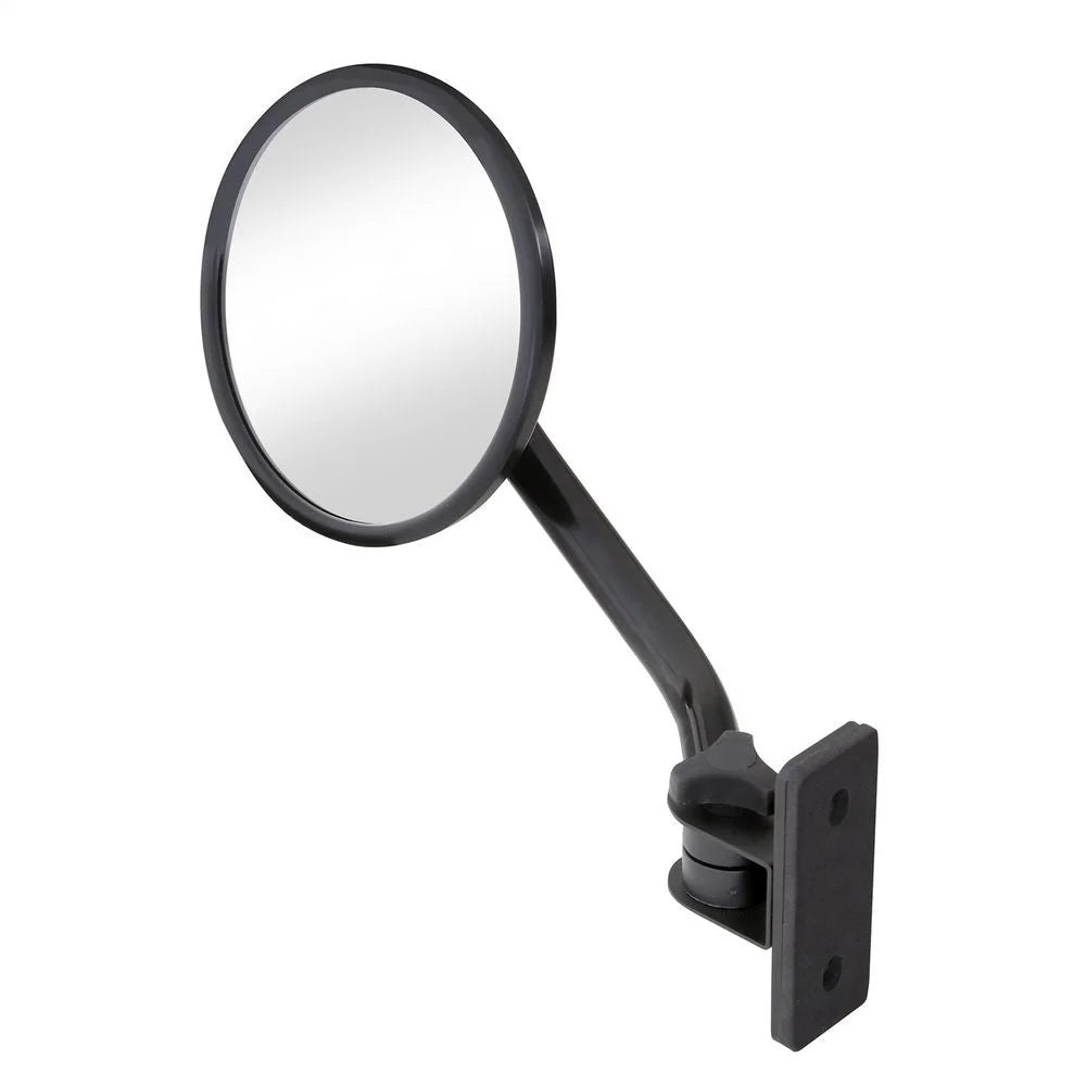 Smittybilt TJ/JK TRAIL MIRRORS BLACK 6IN ROUND PAIR 7618 - Main Product View