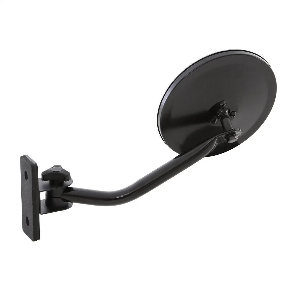 Smittybilt TJ/JK TRAIL MIRRORS BLACK 6IN ROUND PAIR 7618 - Back View