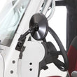 Load image into Gallery viewer, Smittybilt TJ/JK TRAIL MIRRORS BLACK 6IN ROUND PAIR 7618 - Additional View 7