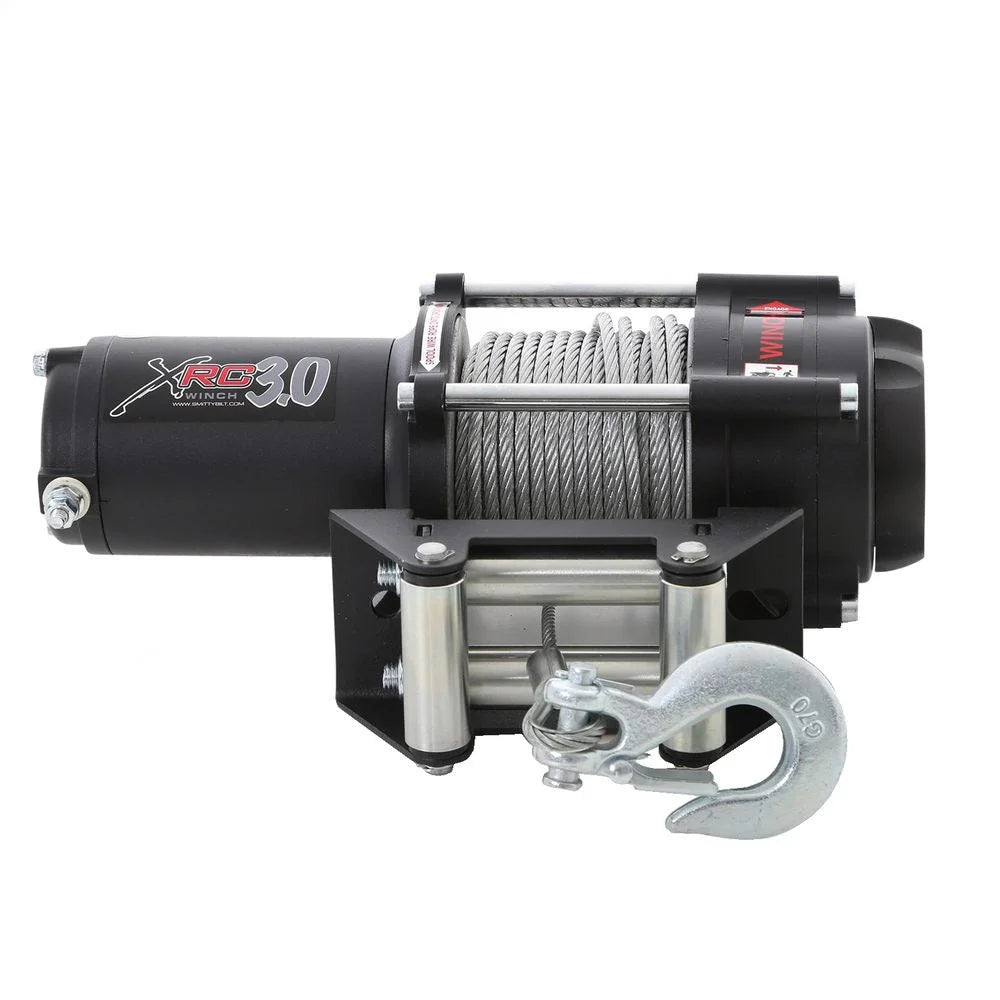 Smittybilt XRC-3 3,000LB ATV/UTV Winch w/ Steel Cable 97203