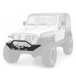 Load image into Gallery viewer, Smittybilt XRC Front Bumper - Textured Black (97-06 TJ/LJ) 76800 - Installation View