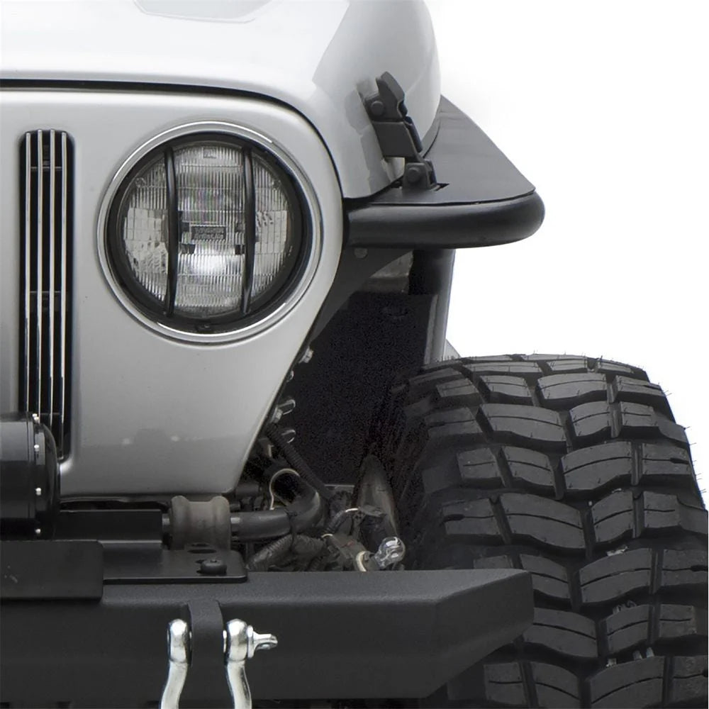 Smittybilt XRC Front Tube Fender Pair - Textured Black fits 1997-2006 Jeep Wrangler Tj - Additional View 6