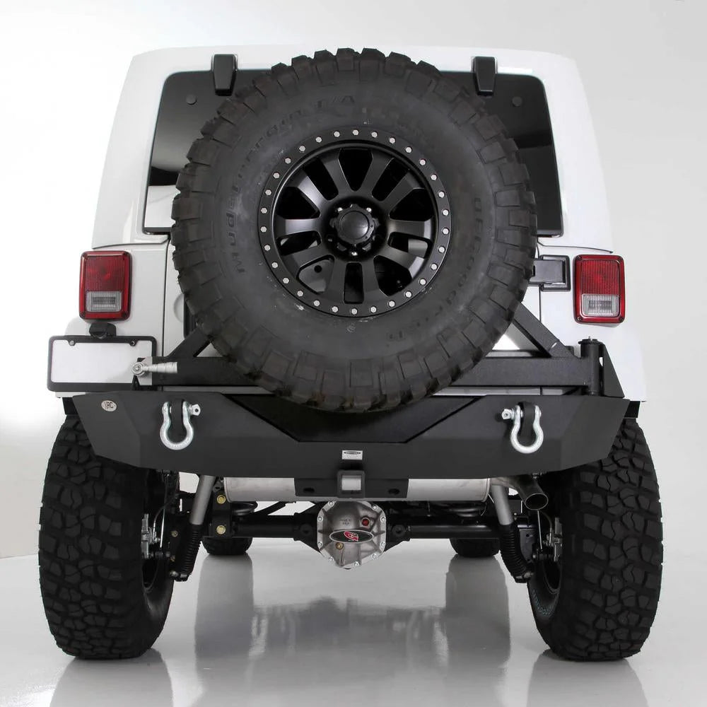 Smittybilt XRC Gen 1 Rear Bumper w/ Carrier - Carrier Only (07-18 JK/JKU) 76856-02 - Additional View 15
