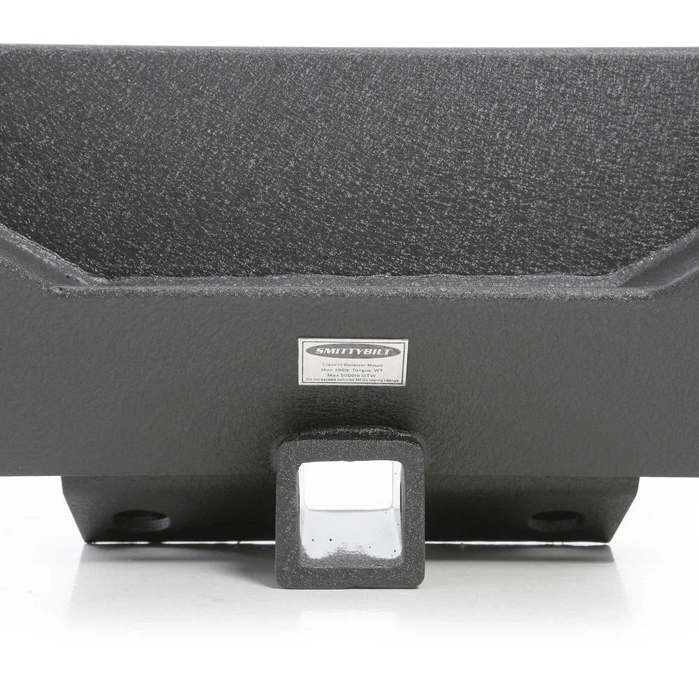 Smittybilt XRC Gen 1 Rear Bumper w/ Hitch - Textured Black (18+ JL/JLU) 77855 - Additional View 8