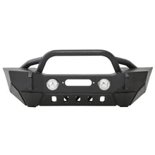 Load image into Gallery viewer, Smittybilt XRC Gen 2 Front Bumper - Textured Black (07-18 JK/JKU) 76807