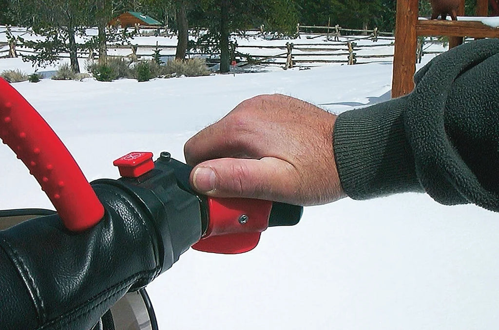 Snobunje Throttle Flare - Red 1058-R - Side View