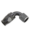 Load image into Gallery viewer, Snow -10AN 90 Degree PTFE Hose End (Black) - Main Product View
