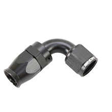 Load image into Gallery viewer, Snow -10AN 90 Degree PTFE Hose End (Black) - Main Product View