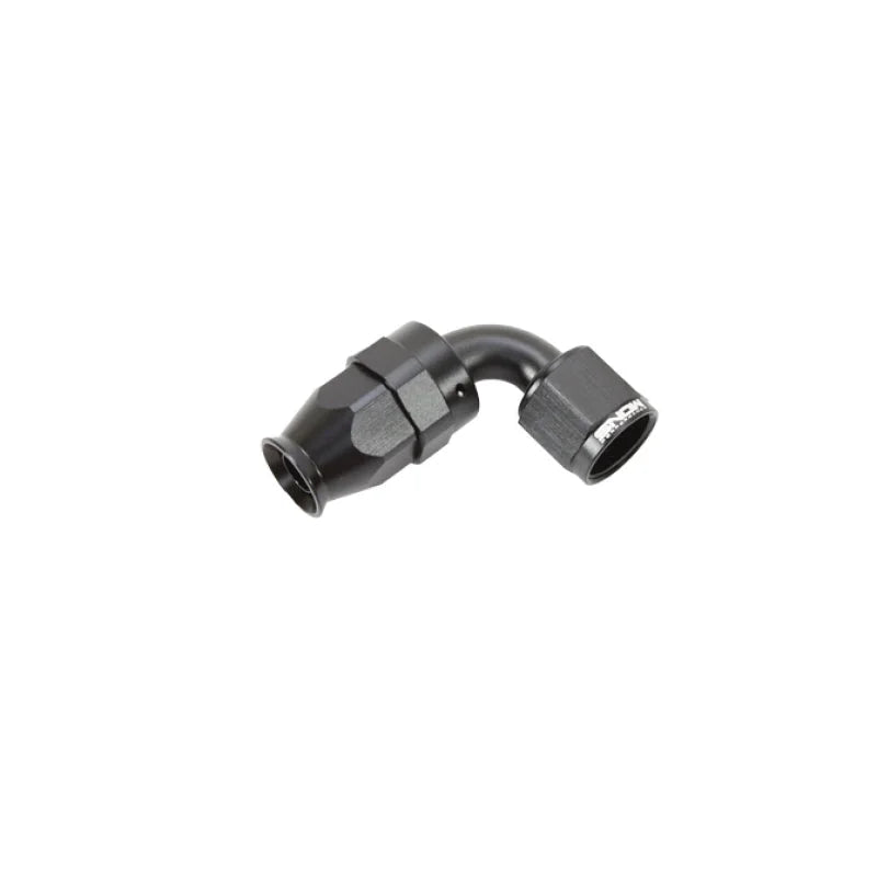 Snow -8AN 90 Degree PTFE Hose End (Black)