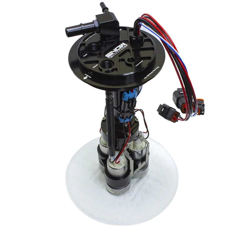 Snow Performance 05-18 GM Half Ton Truck Fuel Hat - Triple Pump