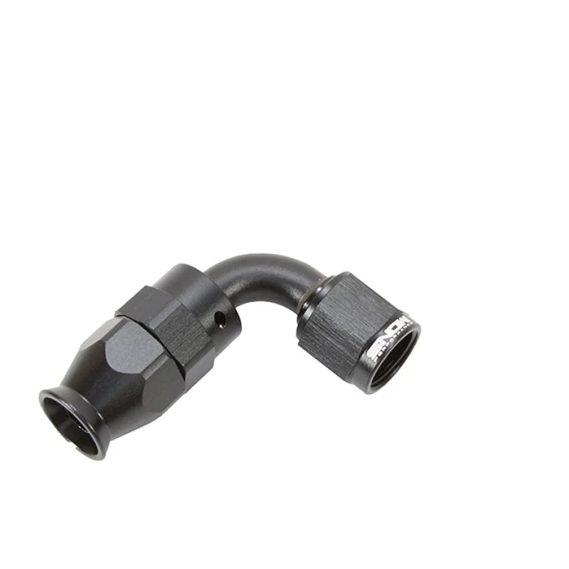 Snow Performance 12 AN 90 Degree PTFE Hose End (Black)