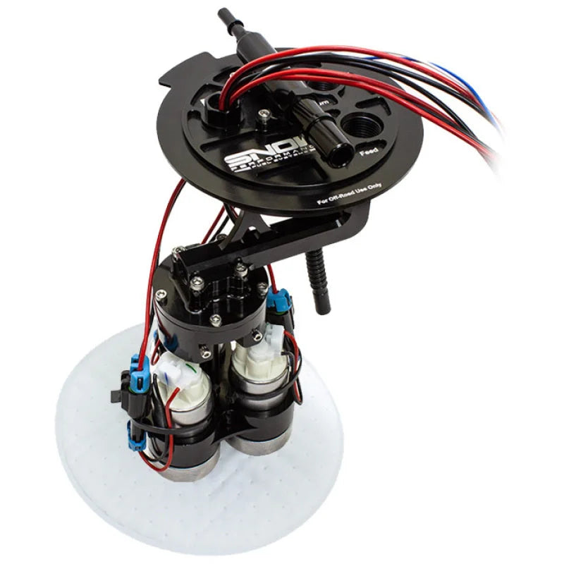 Snow Performance 15-21 Ford F150 Truck Xtreme Version Fuel Hat (3 Pump 3-295) - Side View