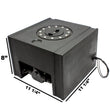 Load image into Gallery viewer, Snow Performance 2.0 Gallon Tank w/Built In Pump Mount - Side View