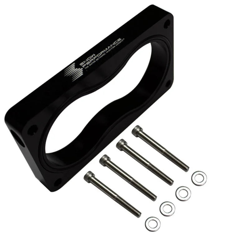 Snow Performance 2005-2010 Ford Mustang GT Injection Plate - Side View