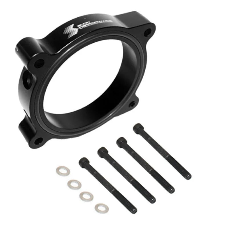 Snow Performance 2011-2014 Ford Mustang GT Injection Plate - Side View