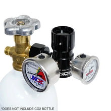 Load image into Gallery viewer, Snow Performance Billet Adjustable (0-475PSI) CO2 Regulator w/Gauges - Main Product View
