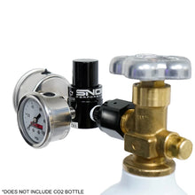 Load image into Gallery viewer, Snow Performance Billet Fixed (100PSI) CO2 Regulator w/Gauges - Main Product View