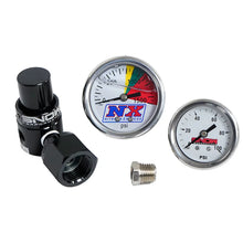 Load image into Gallery viewer, Snow Performance Billet Fixed (100PSI) CO2 Regulator w/Gauges - Side View