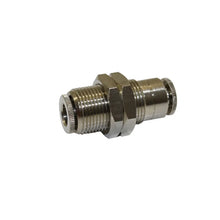 Load image into Gallery viewer, Snow Performance Bulkhead Fitting 1/4in Push EPDM to 1/4in Push EPDM - Main Product View