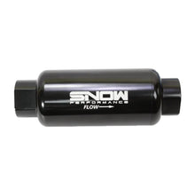 Load image into Gallery viewer, Snow Performance Fuel Filter Post Filter 30 Micron -12 ORB Inlet/Outlet