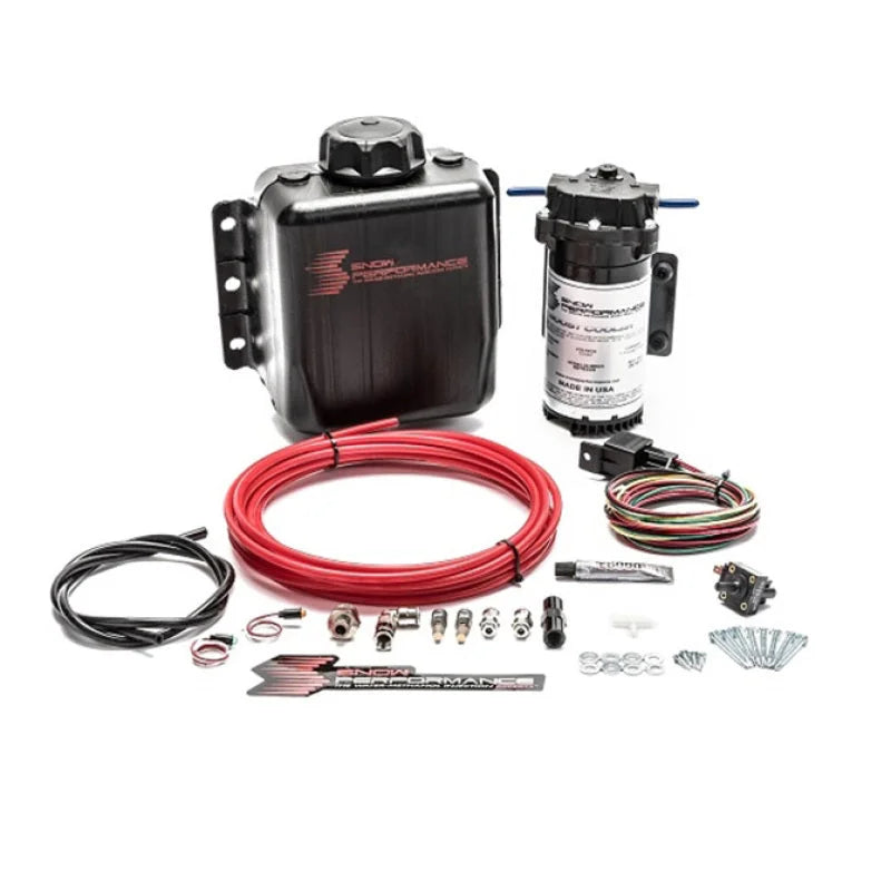 Snow Performance Stg 1 Boost Cooler TD Water Injection Kit (Incl. Red Hi-Temp Tubing/Quick Fittings) - Additional View 5