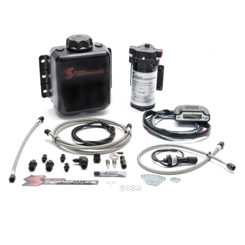 Snow Performance Stg 3 Boost Cooler DI 2D MAP Prog. Water Injection Kit (SS Braided Line & 4AN) - Additional View 5
