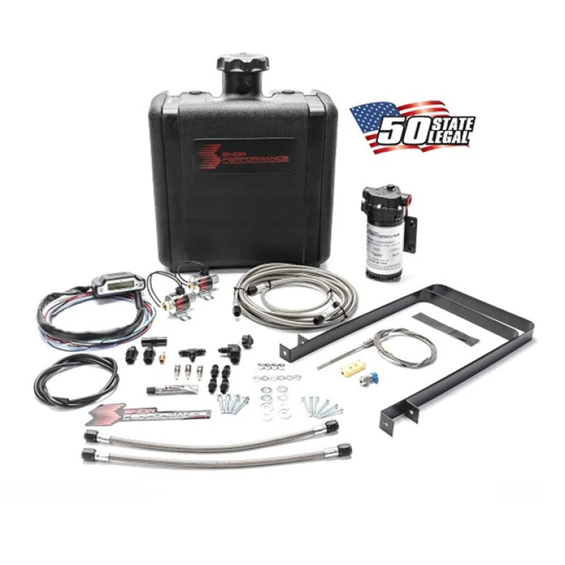 Snow Performance Stg 3 Boost Cooler Water Injection Kit TD Univ. (SS Braided Line and 4AN Fittings) - Main Product View