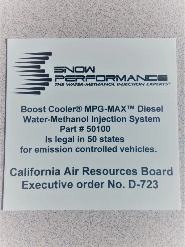 Snow Performance Stg 3 Boost Cooler Water Injection Kit TD Univ. (SS Braided Line and 4AN Fittings) - Detail View
